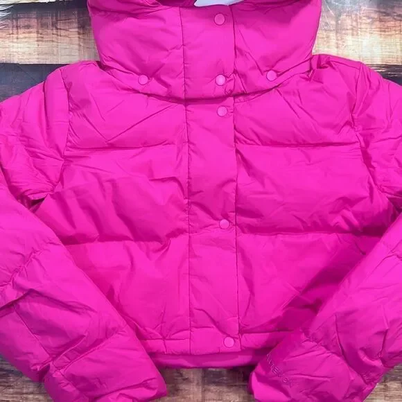 lululemon Wunder Puff Super-Cropped Jacket Sonic Pink